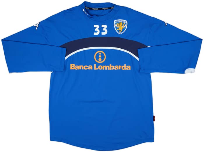 2004-05 Brescia Kappa Player Issue Training L/S Shirt #33 - 7/10 - (XL)