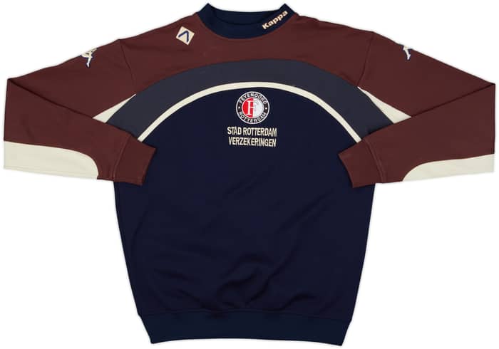 2001-02 Feyenoord Kappa Sweat Top - 7/10 - (S)