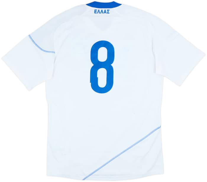 2010-11 Greece Home Shirt #8 - 5/10 - (M)