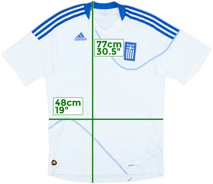 2010-11 Greece Home Shirt #8 - 5/10 - (M)