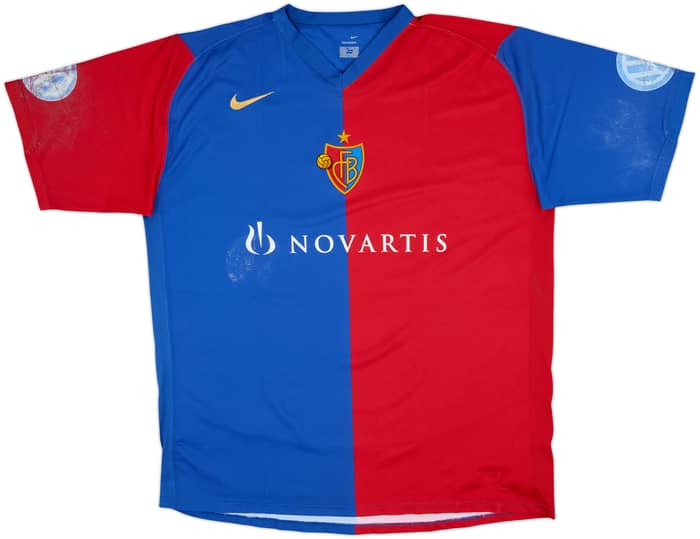 2006-08 FC Basel Home Shirt - 5/10 - (XL)