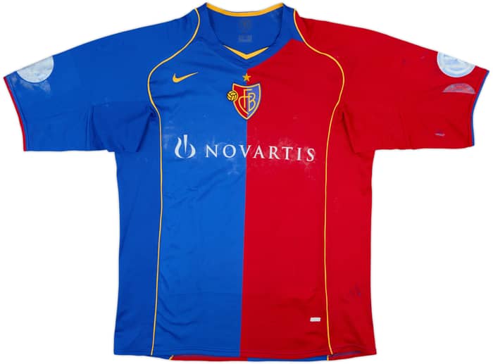2004-05 FC Basel Home Shirt - 3/10 - (XL)
