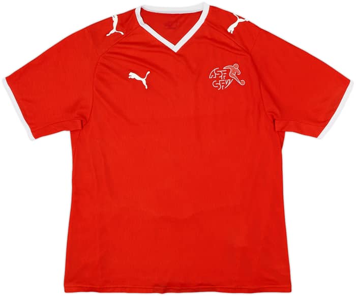 2008-10 Switzerland Home Shirt - 8/10 - (M)