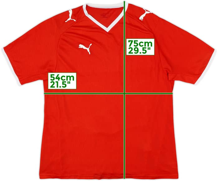 2008-10 Switzerland Home Shirt - 8/10 - (M)