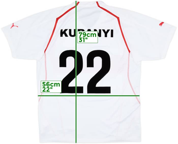 2004-05 Stuttgart Home Shirt Kuranyi #22 - 8/10 - (XL)