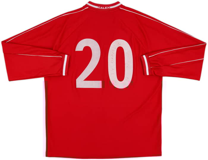 2004-05 Perugia Galex Training L/S Shirt #20 - 5/10 - (XL)