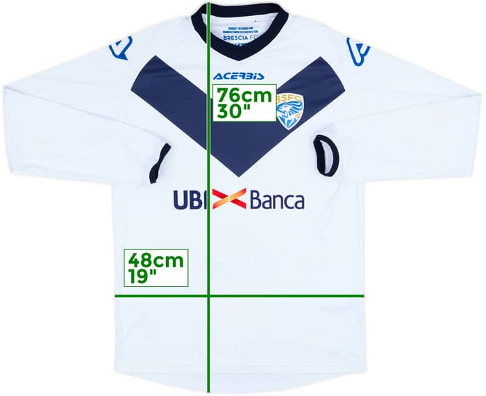 2018-19 Brescia Away L/S Shirt - 5/10 - (L)