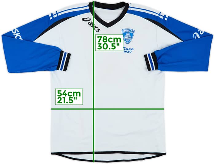 2007-08 Empoli Player Issue Asics Sweat Top #01 - 4/10 - (XL)