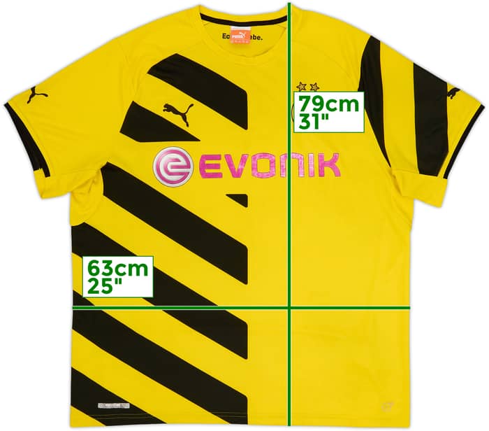 2014-15 Borussia Dortmund Home Shirt - 5/10 - (XXL)