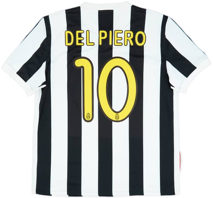 2009-10 Juventus Home Shirt Del Piero #10 - 8/10 - (L)