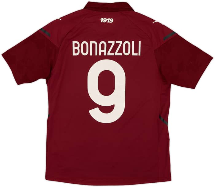 2021-22 Salernitana Home Shirt Bonazzoli #9 - 6/10 - (S)