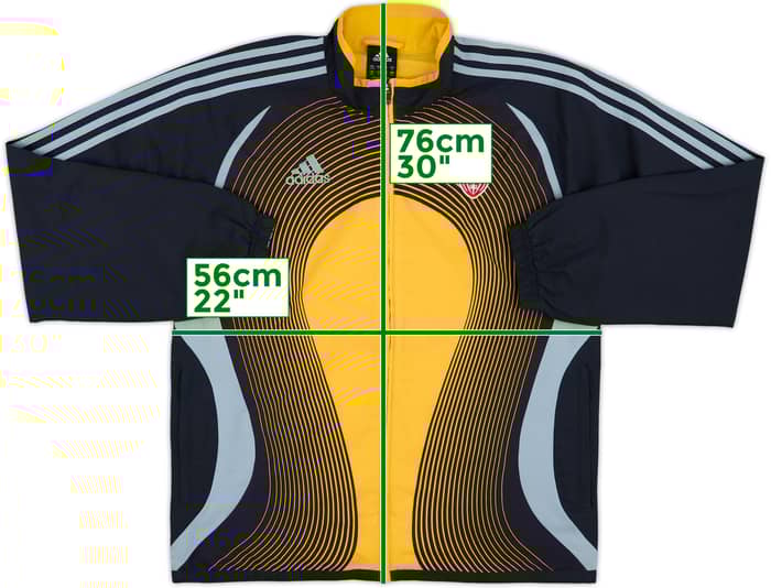 2007-08 AC Monza adidas Track Jacket - 9/10 - (S)