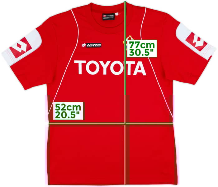 2005-06 Fiorentina Lotto Training Shirt - 8/10 - (M)