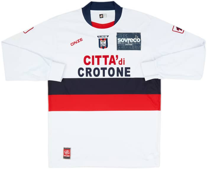 Camiseta de visitante de manga larga del Crotone 2009-10 - 3/10 - (L)
