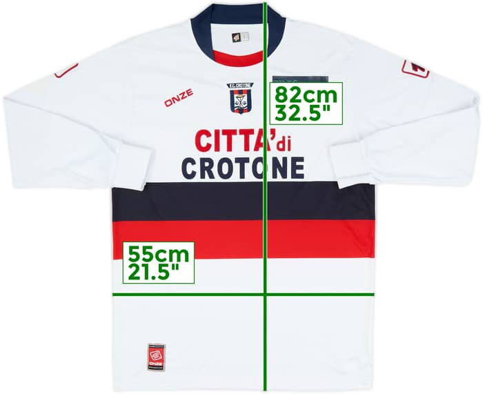 Camiseta de visitante de manga larga del Crotone 2009-10 - 3/10 - (L)