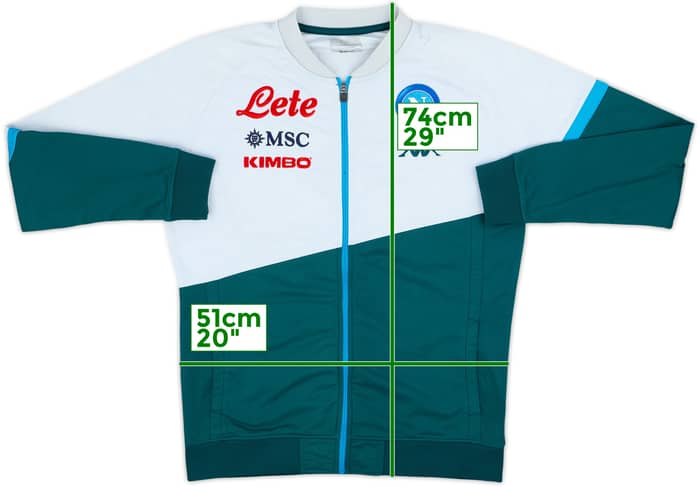 2020-21 Napoli Kappa Track Jacket - 8/10 - (XL)