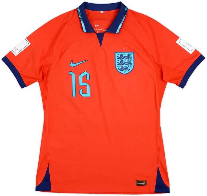 2022 England Player Issue World Cup Away Shirt Dier #15 - 9/10 - (L)