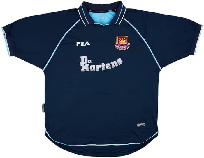 1999-01 West Ham Third Shirt Foe #13 - 8/10 - (XL)