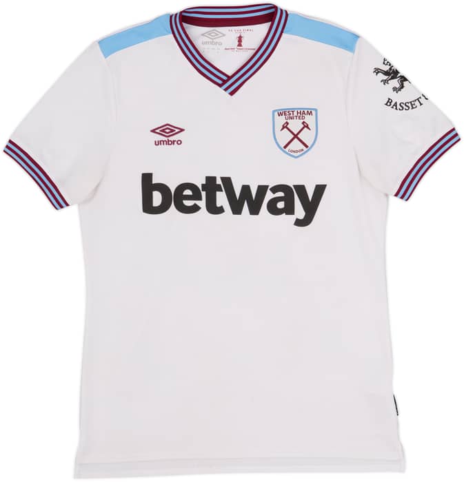 2019-20 West Ham Away Shirt Noble #16 - 8/10 - (M)