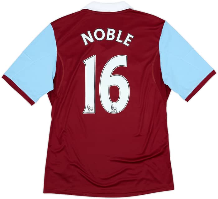 2013-14 West Ham Home Shirt Noble #16 - 10/10 - (M)