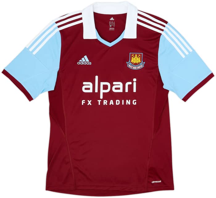 2013-14 West Ham Home Shirt Noble #16 - 10/10 - (M)