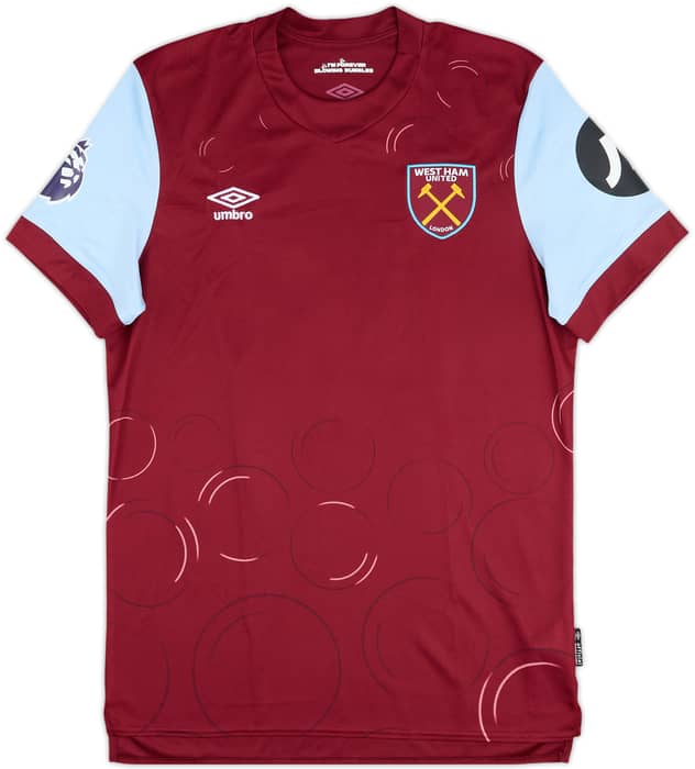 2023-24 West Ham United Home Shirt Alvarez #19 - 8/10 - (M)