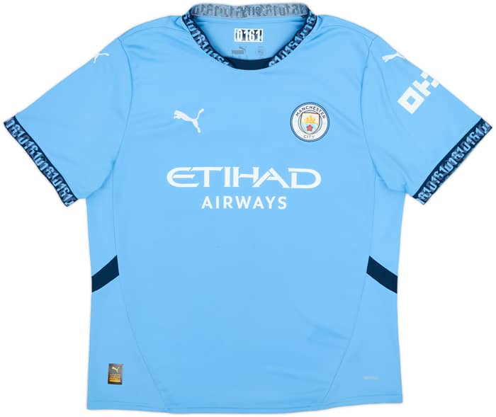 2024-25 Manchester City Home Shirt De Bruyne #17 - 9/10 - (XL)