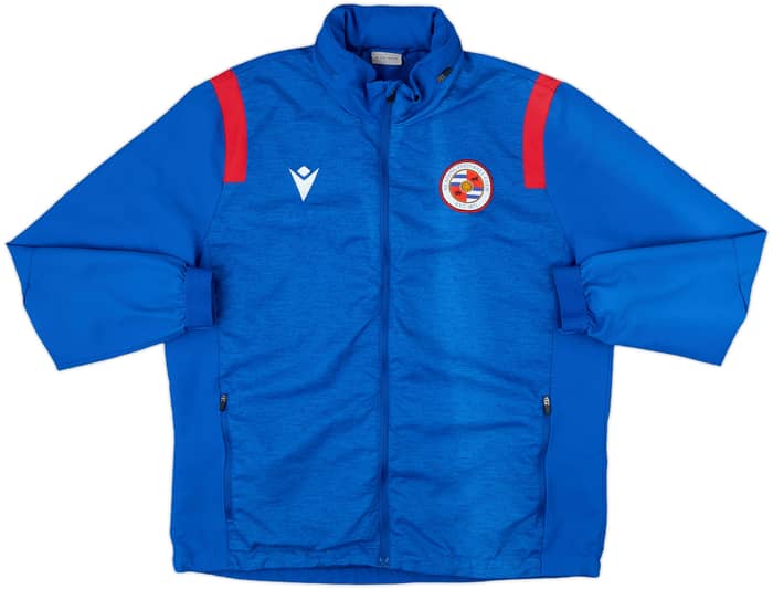 2020-21 Reading Macron Hooded Track Jacket - 5/10 - (L)