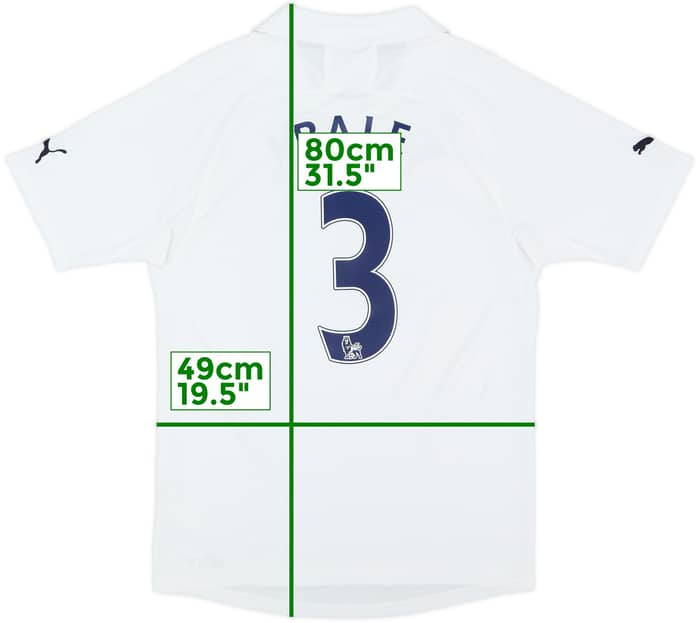 2011-12 Tottenham Home Shirt Bale #3 - 8/10 - (M)