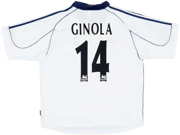1999-01 Tottenham Home Shirt Ginola #14 - 9/10 - (XL)