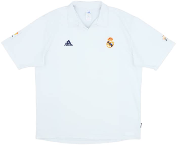 2001 Real Madrid Home Shirt Ronaldo #11 - 8/10 - (XL)