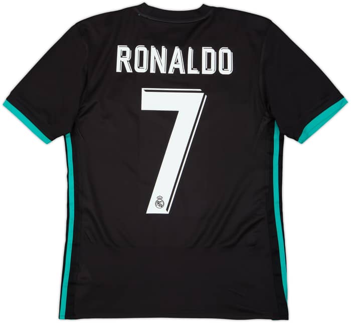 2017-18 Real Madrid Away Shirt Ronaldo #7 - 8/10 - (XS)