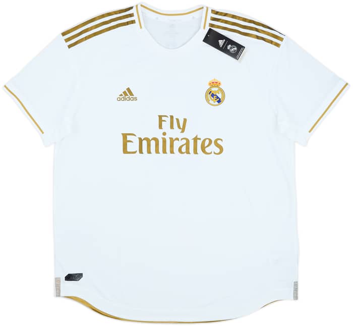 2019-20 Real Madrid Authentic Home Shirt R. Varane #5 (XXL)