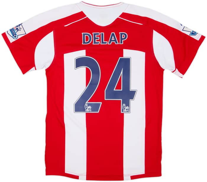 2008-09 Stoke City Home Shirt Delap #24 - 8/10 - (S)