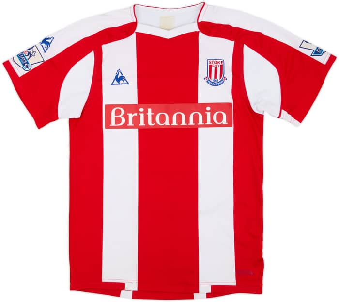 2008-09 Stoke City Home Shirt Delap #24 - 8/10 - (S)