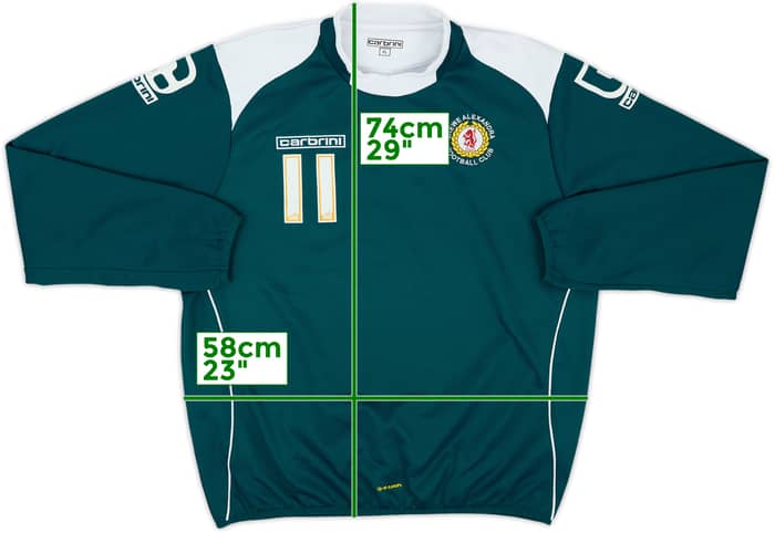 2012-13 Crewe Alexandra Player Issue Carbrini Sweat Top #11 - 8/10 - (XL)