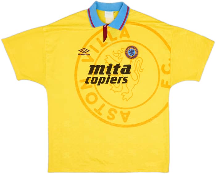 1991-93 Aston Villa Third Shirt - 9/10 - (L)