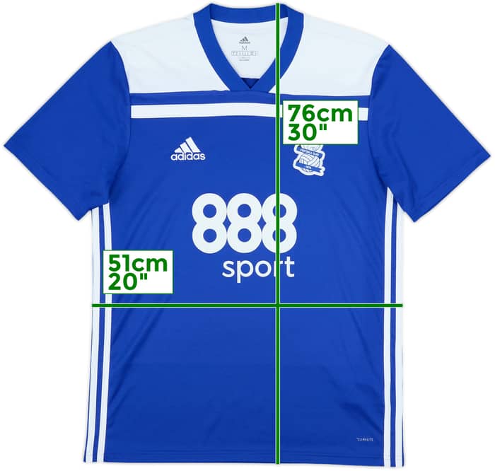 2018-19 Birmingham Home Shirt - 8/10 - (M)