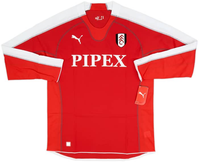 2005-06 Fulham Away L/S Shirt McBride #20 (XL)