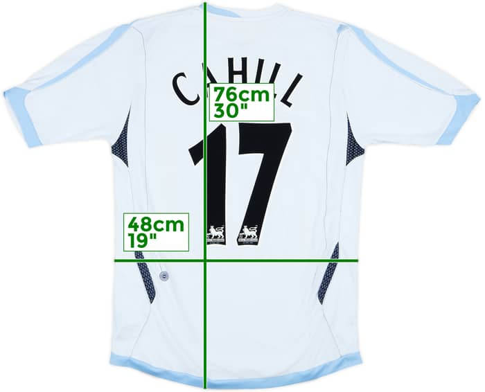 2006-07 Everton Away Shirt Cahill #17 - 8/10 - (M)