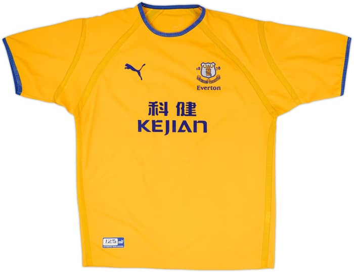 2003-04 Everton Away Shirt Rooney #18 - 8/10 - (XL)