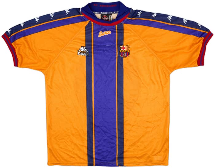 1997-98 Barcelona Away Shirt - 7/10 - (L)