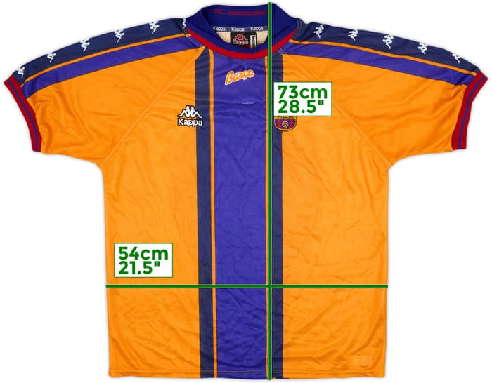 1997-98 Barcelona Away Shirt - 7/10 - (L)