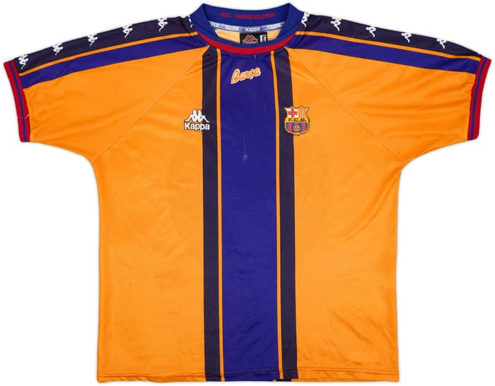 1997-98 Barcelona Away Shirt - 6/10 - (L)