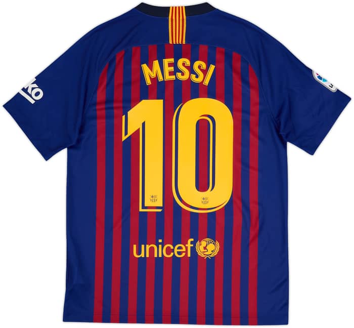 2018-19 Barcelona Camiseta Local Messi #10 - 9/10 - (M)
