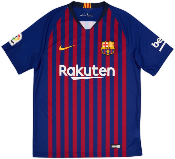 2018-19 Barcelona Camiseta Local Messi #10 - 9/10 - (M)