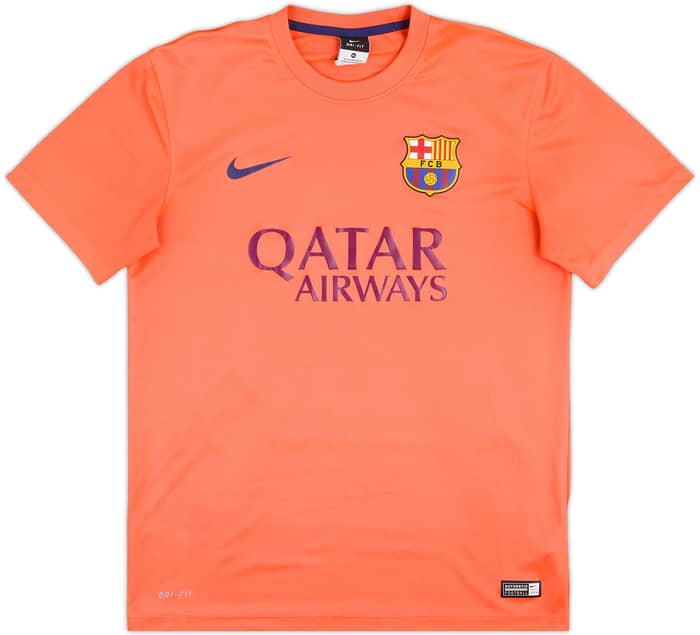 2014-15 Barcelona Basic Away Shirt Messi #10 - 10/10 - (M)