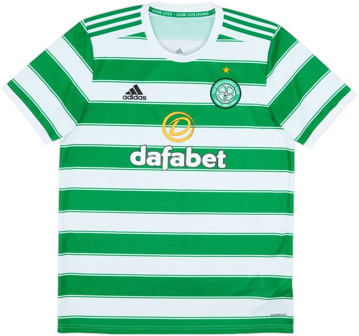 2021-22 Celtic Home Shirt - 10/10 - (L)
