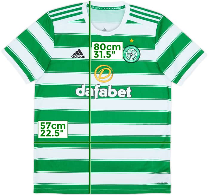 2021-22 Celtic Home Shirt - 10/10 - (L)
