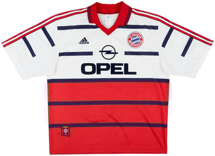 1998-00 Bayern Munich Away Shirt Matthaus #10 - 8/10 - (XL)